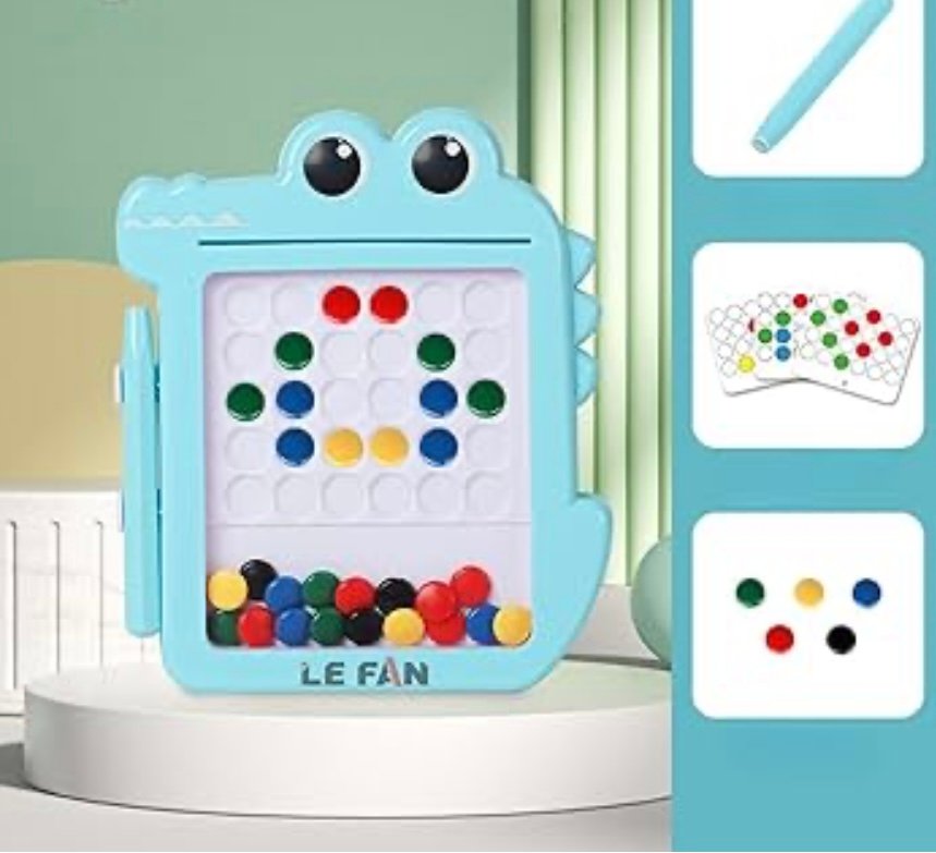 Magnetic Pattern Board - Blue